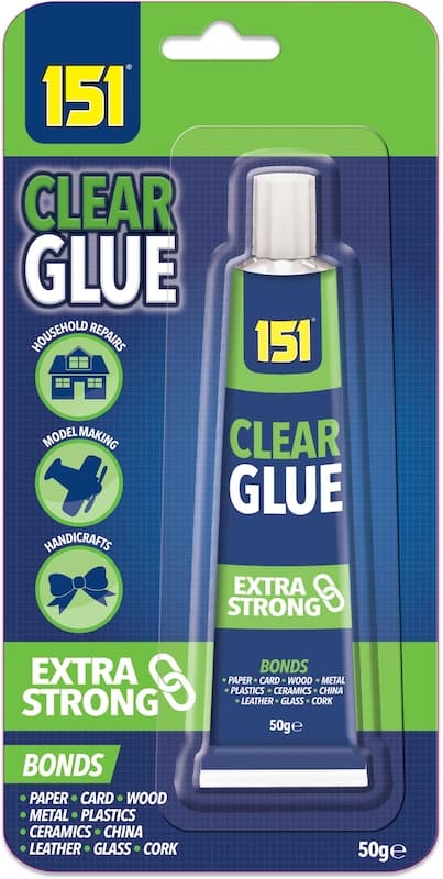 151 Extra Strong Clear Glue 50g | PostBox Stationery